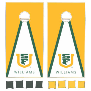 Personalized University of San Francisco SF Logo Cornhole Set