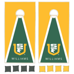 Personalized University of San Francisco SF Logo Cornhole Set