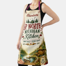 Personalized Up North Michigan Kitchen