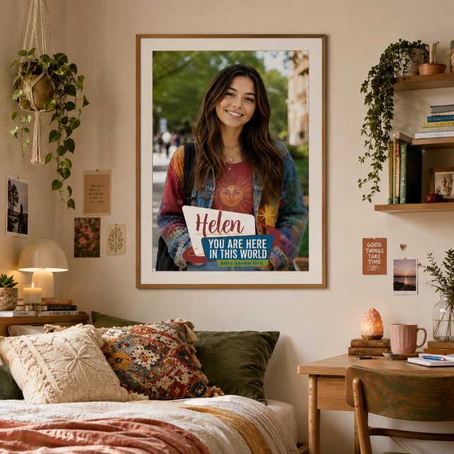 Personalized Uplifting Photo Gift Poster (Personalized Uplifting Photo Gift)