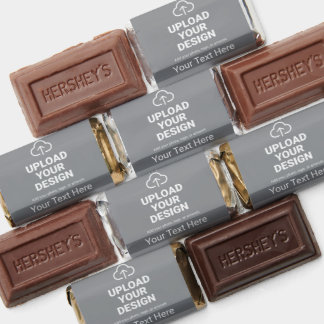 Personalized Upload Your Design and Text Hershey's Miniatures