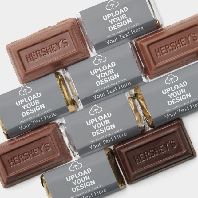 Personalized Upload Your Design and Text Hershey's Miniatures (Assorted)