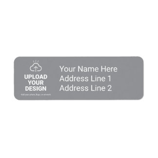 Personalized Upload Your Design and Text Label