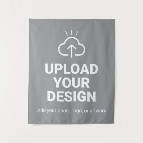Personalized Upload Your Design Tapestry