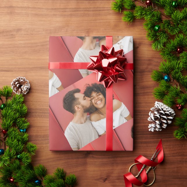 Personalized Upload Your Own Photo Custom Wrapping Paper (Holiday Gift)