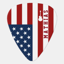 personalized USA flag guitar music Guitar Pick personalized USA flag guitar music Guitar Pick