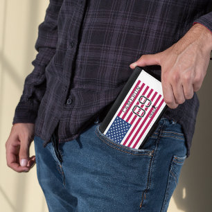 Personalized USA National Flag Soccer Graphic  Samsung Galaxy S5 Wallet Case