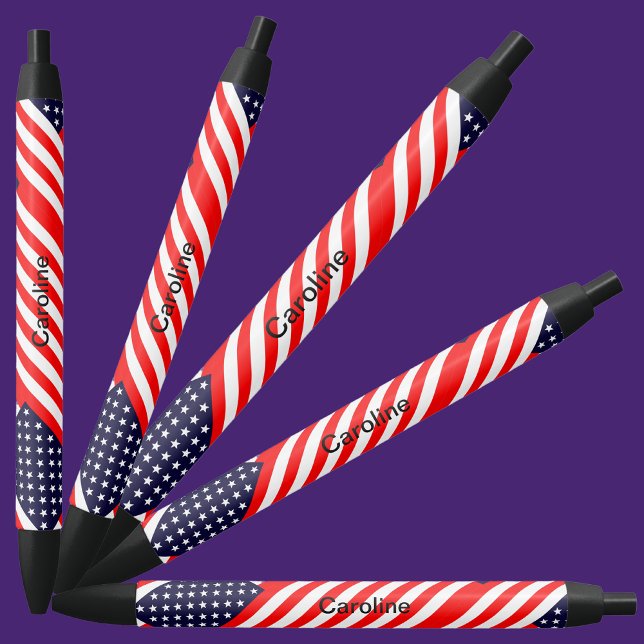 Personalized USA Patriotic Flag Pen (Creator Uploaded)