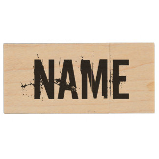 Personalized USB flash drive stick | Vintage style