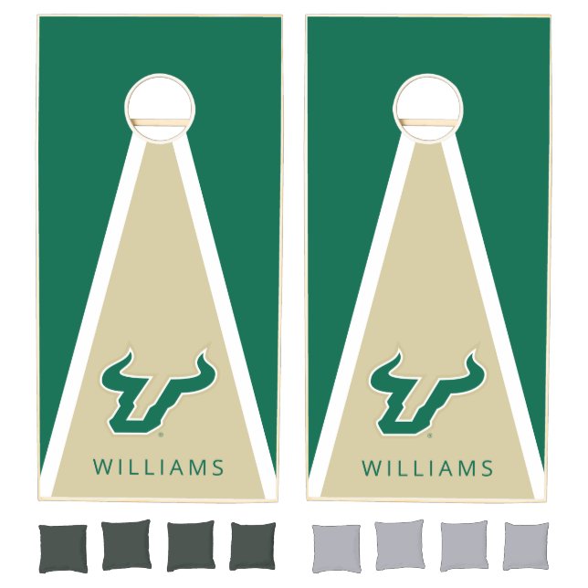 Personalized USF Bulls Cornhole Set (Set)