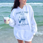 Personalized Vacation 2024 Family Matching Beach Hoodie<br><div class="desc">Embrace the coastal vibes with the "Personalized Vacation 2024 Family Matching Beach Hoodie." This hoodie is your perfect companion for a beach getaway, featuring attributes like family custom vacation shirts, family vacation shirts, and custom vacation shirts. The personalized touch ensures a unique and cohesive look for your family, making it...</div>
