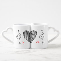 Personalized Valentine Mugs