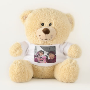 Personalized Valentine Photo Teddy Bear