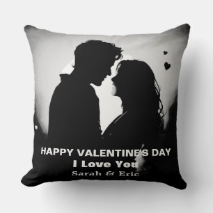 Personalized Valentine’s Day Gift Throw Pillow