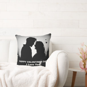 Personalized Valentine’s Day Gift Throw Pillow