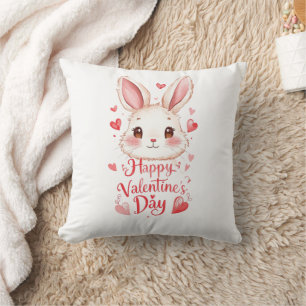 Personalized Valentine’s Day Love Throw Pillow