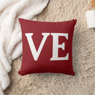 Personalized Valentine’s Day Love Throw Pillow