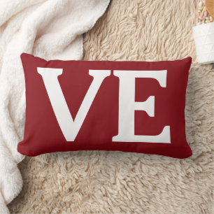 Personalized Valentine’s Day Love Throw Pillow