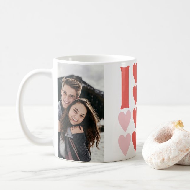 Personalized Valentine’s Day Romantic Mug (With Donut)