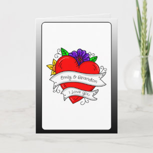 Personalized Valentine's Day Card