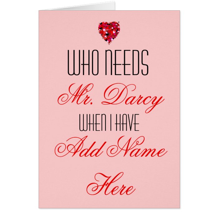 Personalized Valentine's Day Card for him Popular