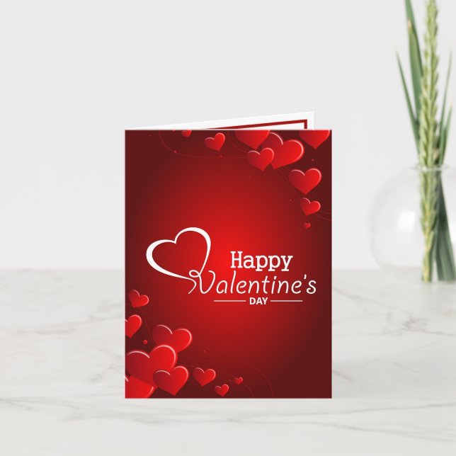 Personalized Valentine's Day Cards (Front)