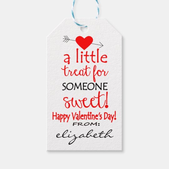 Personalized Valentines Day Friend Gift Tags Personalized Valentines Day Friend Gift Tags