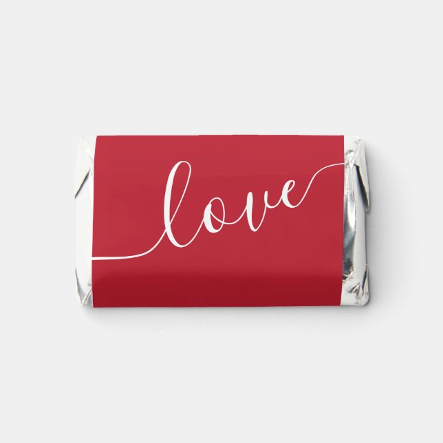 Personalized Valentines Day  Hershey's Miniatures (Front)