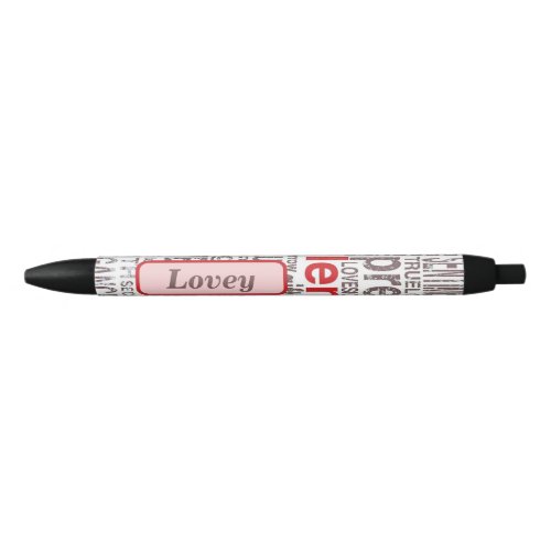 Personalized Valentines Day Ink Pen