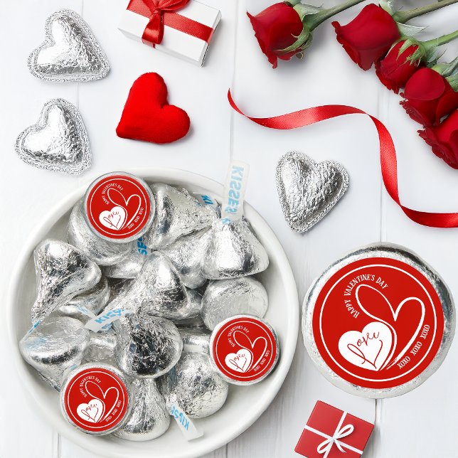 Personalized Valentine's Day Love Hershey®'s Kisses® (Creator Uploaded)