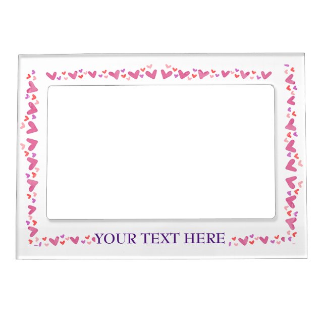 Personalized Valentine's Day Photo Frame (Front)