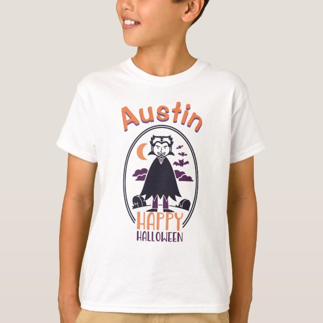 Personalized Vampire T-Shirt (Front)