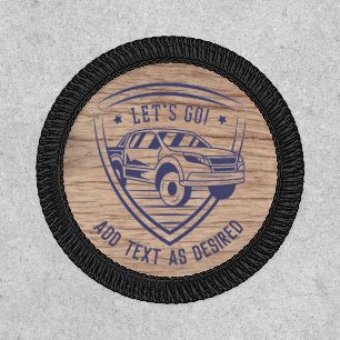 Personalized Van Life Let's Go Patch