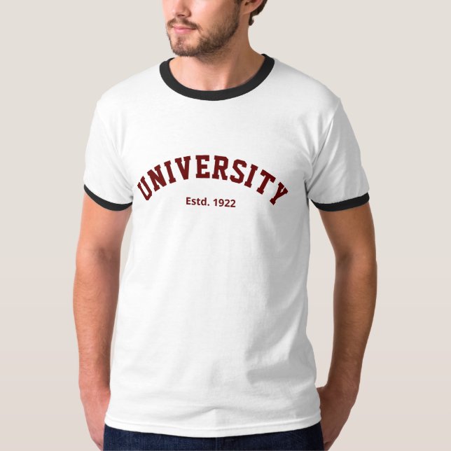 Personalized Varsity Shirt (Front)