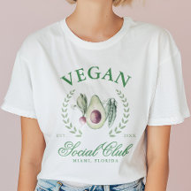 Personalized Vegan Social Club Custom Place & Year
