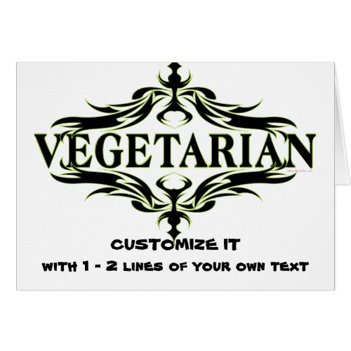 Personalized Vegetarian