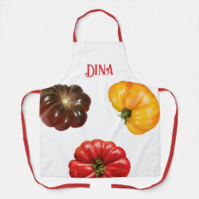 Personalized Veggie. Apron (Front)