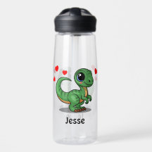 Personalized Velociraptor Dinosaur CamelBak Water