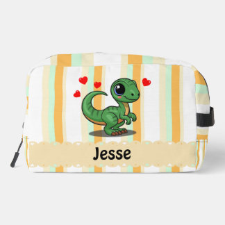 Personalized Velociraptor Dinosaur Pencil Pouch
