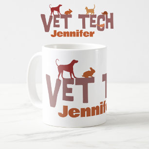 Personalized Vet Tech Mug