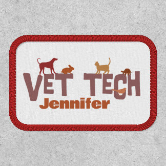 Personalized Vet Tech Patch