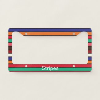 Personalized Vibrant Colorful Stripes 