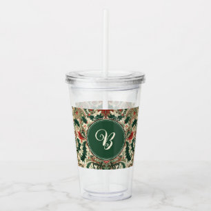 Personalized Victorian/Classic/Vintage Christmas Acrylic Tumbler
