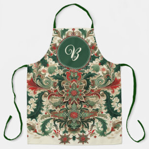 Personalized Victorian/Classic/Vintage Christmas Apron