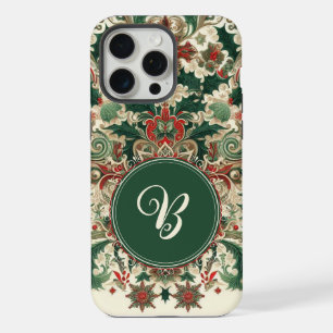 Personalized Victorian/Classic/Vintage Christmas iPhone 15 Pro Max Case