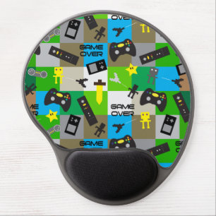 Personalized Video Game Gamer Geek for Tween Teen Gel Mouse Pad