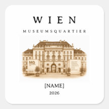 Personalized Vienna MuseumsQuartier | Name & Year