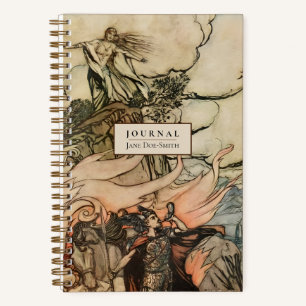Personalized Viking Myth Wagner Dotted Journal