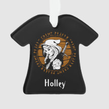 Personalized Viking Shield Maiden With Runes