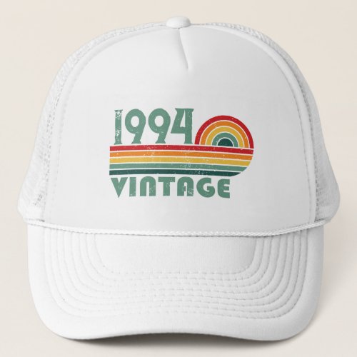 Personalized vintage 30th birthday gifts trucker hat